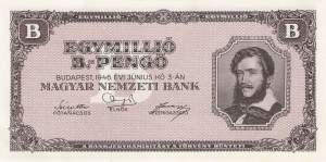 Ungarn 1 Millionen B Pengo 1946 p.134